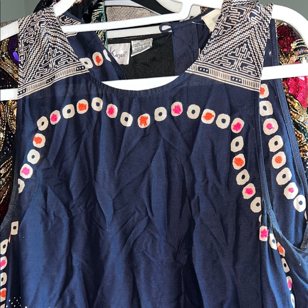 Norblack Norwhite anthropologie bohemian dress - Picture 3 of 6